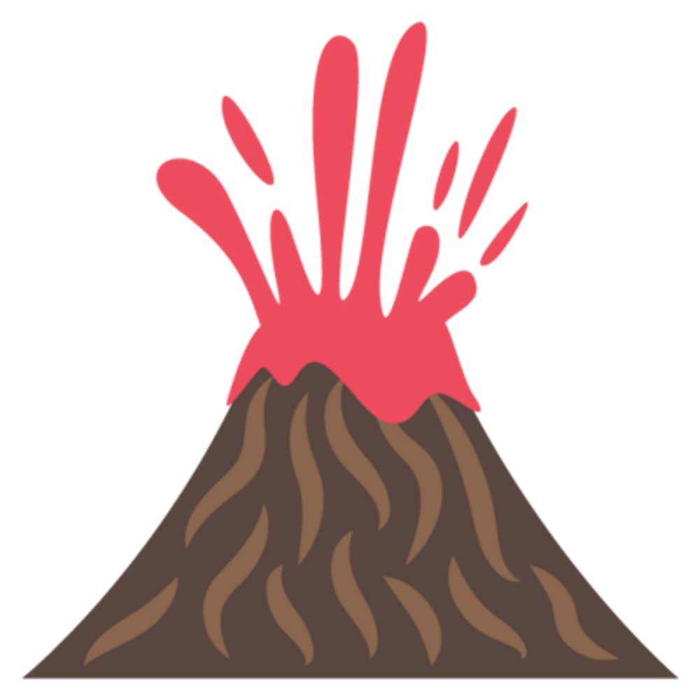 Views of volcanoes