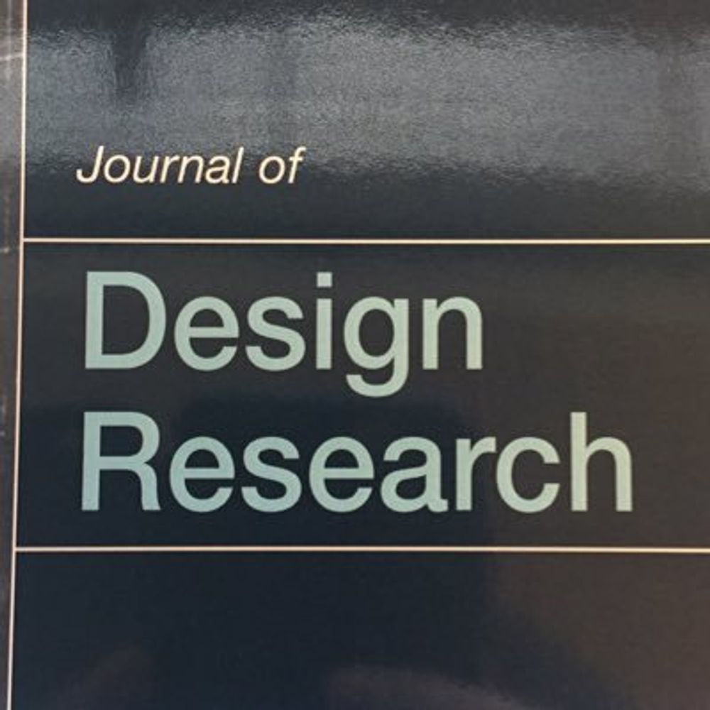 Journal of Design Research