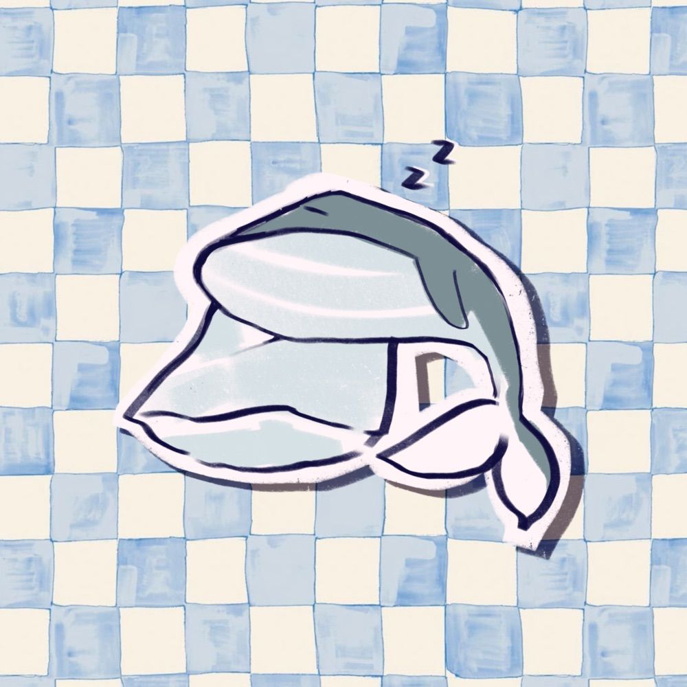 Solid pillow to hug.