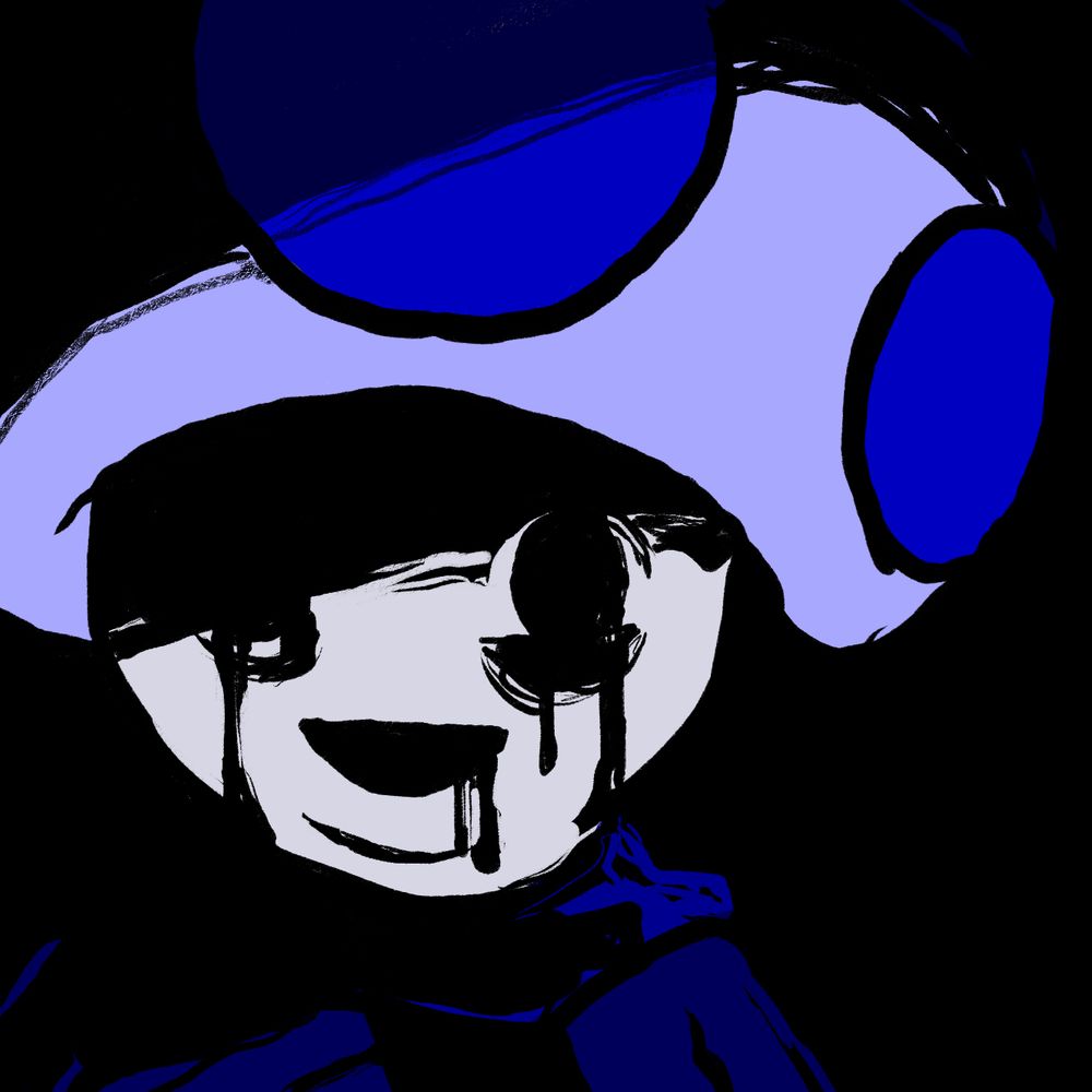 🔞evil toad from mario