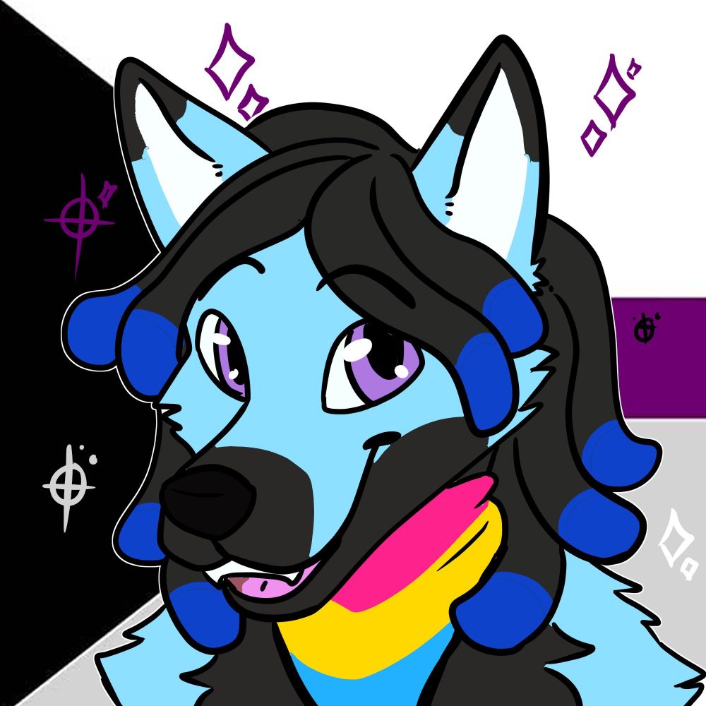 Ice Wolf/Pup Frostbite 🌙❄️🐺