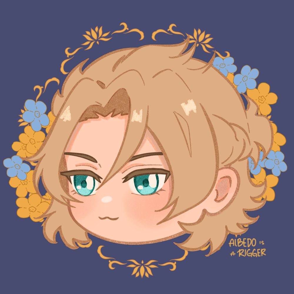 I draw husbandos with ropes and flowers🔞