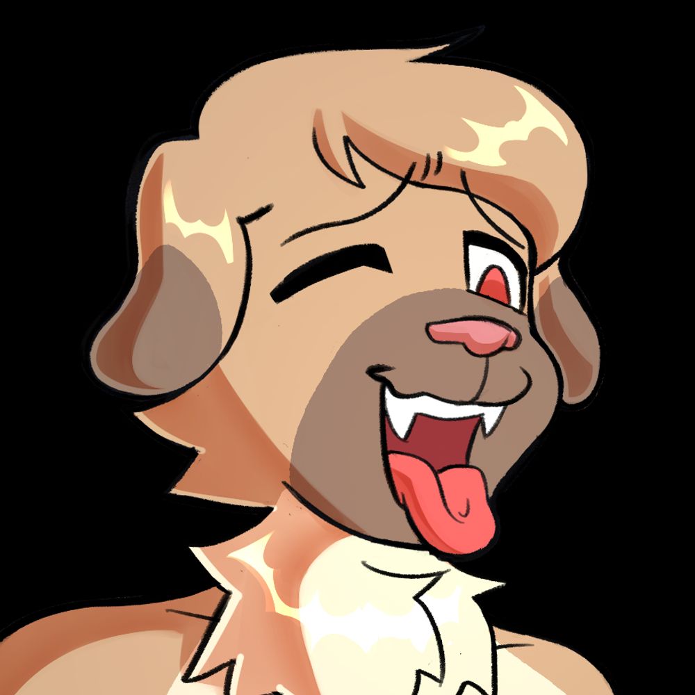 Alex the doggo but NSFW
