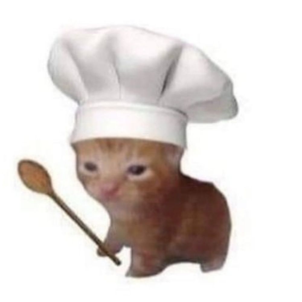 gatinha cozinheira