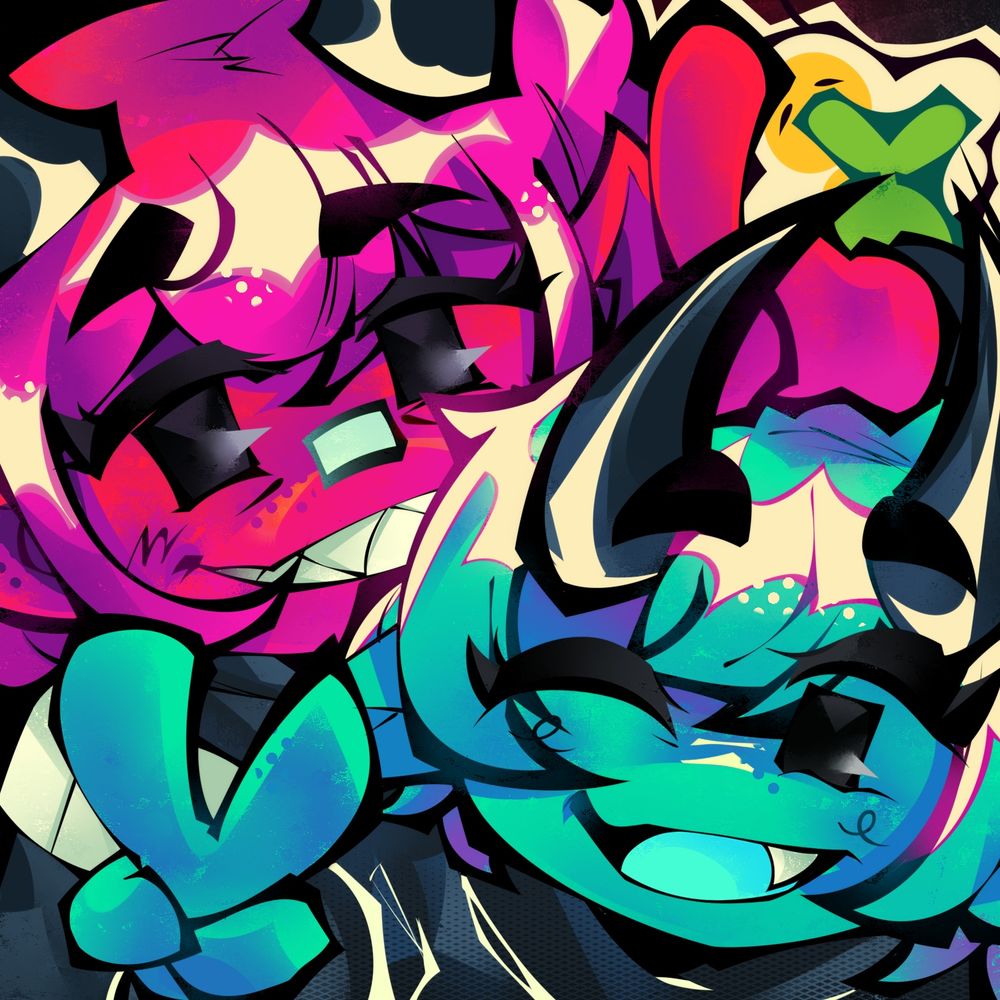 Minnie & Charlie @ comic artist duo🎩✨