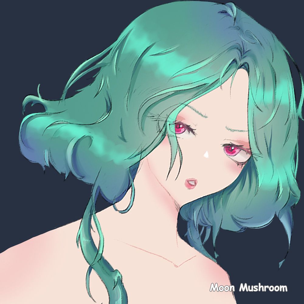 Moon Mushroom (commission open) 