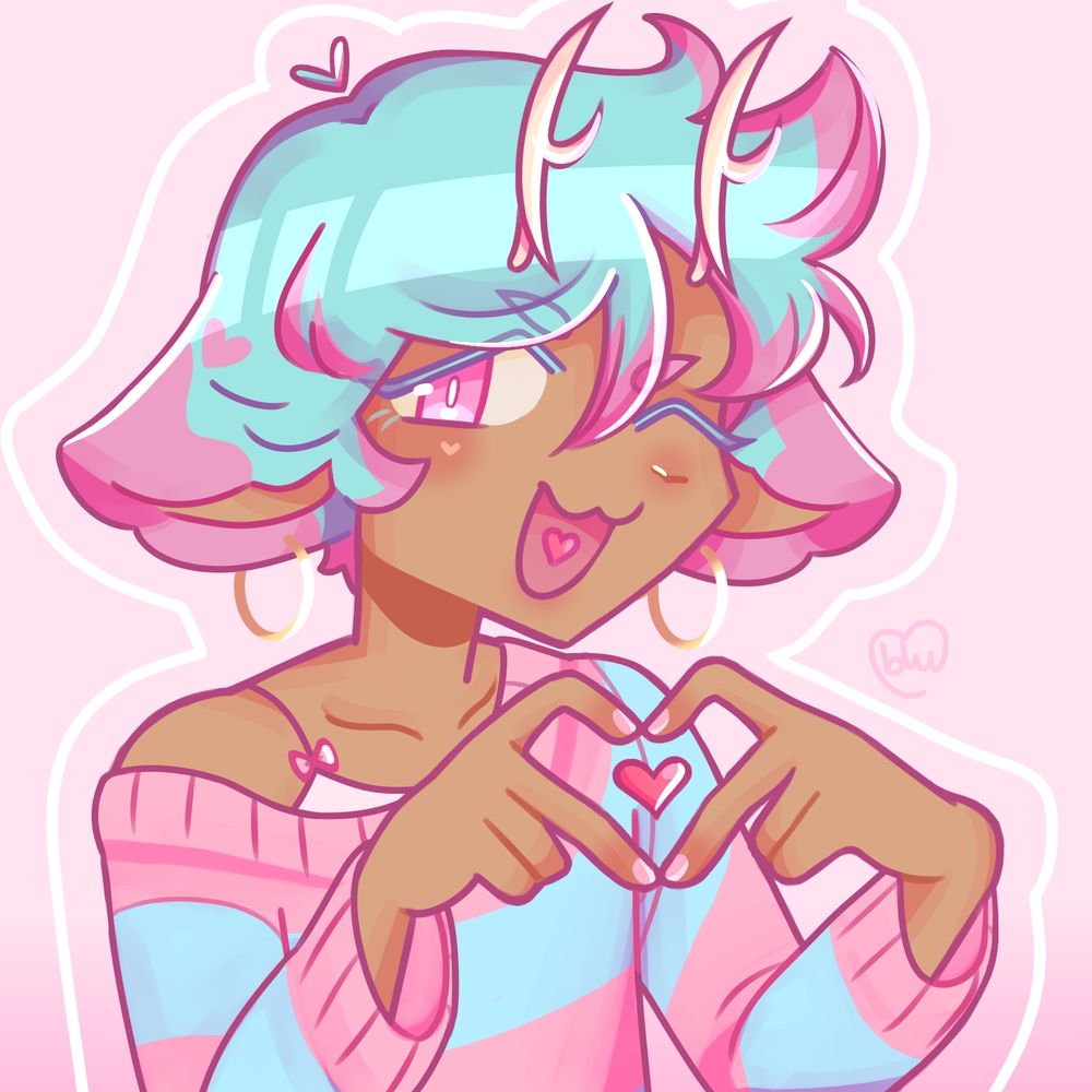 brown deer girl :3 🍉