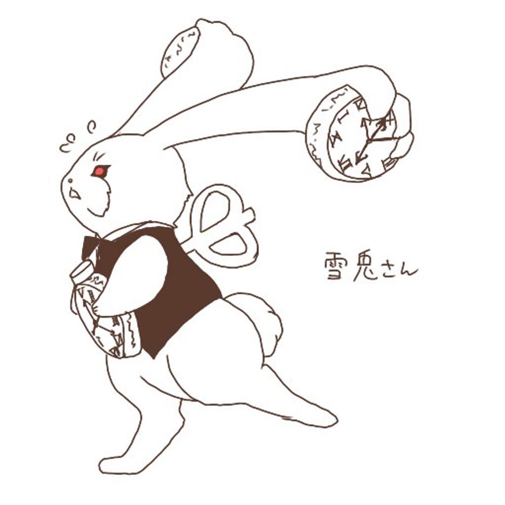 ゆきうさぎ