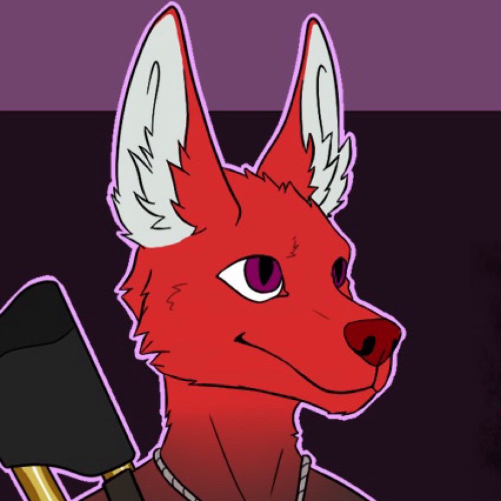 Amethyst the fox dragon 