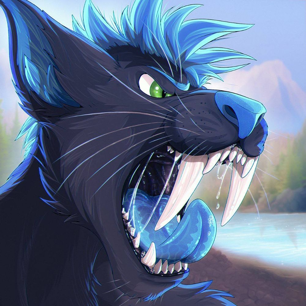 Ty The Saber 😸💙 at Furcationland