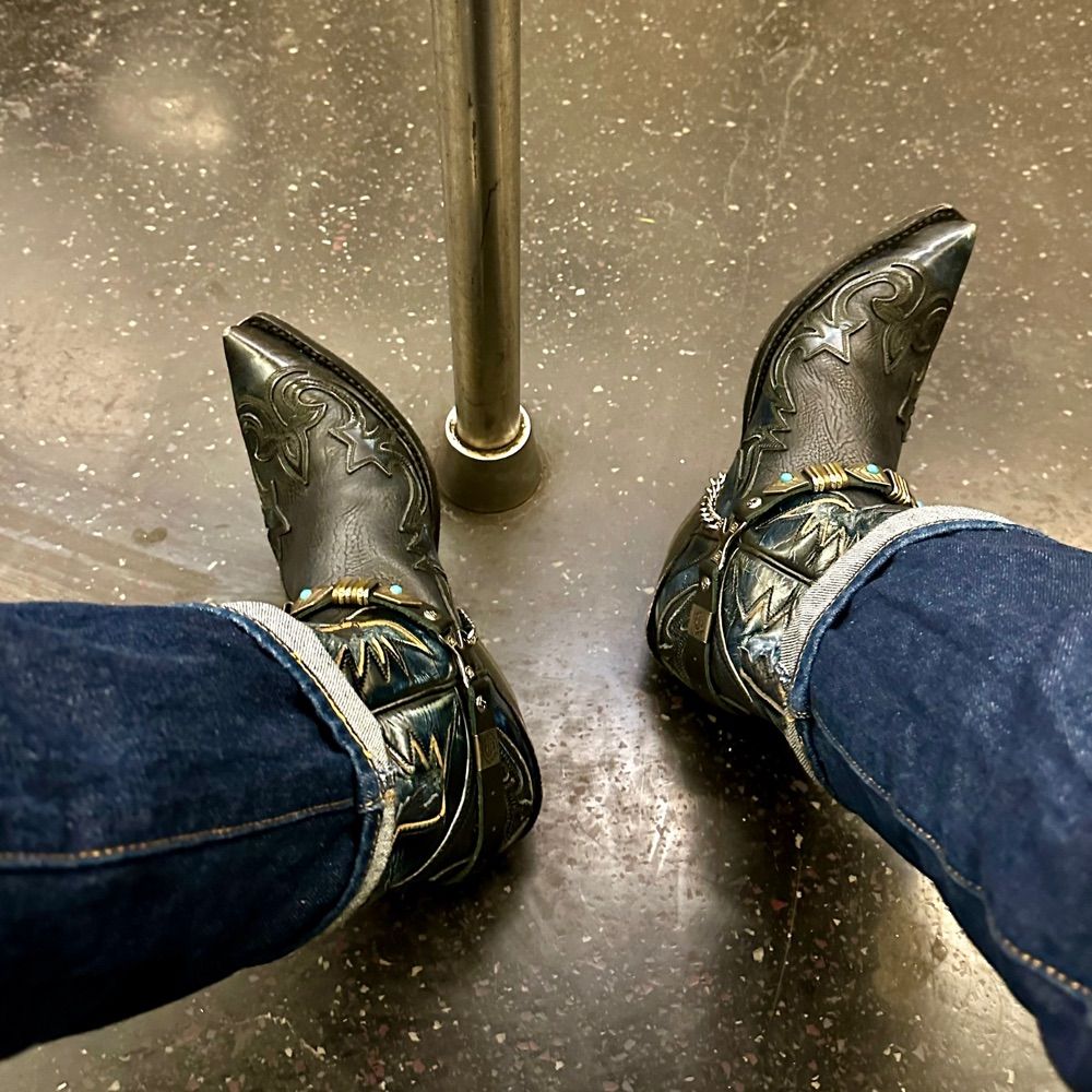 Boots & leather NYer