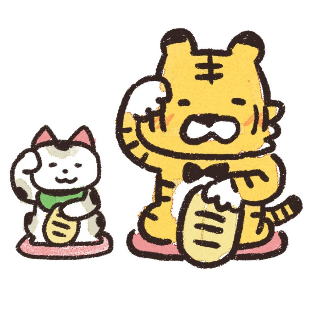 ねこたぬき。