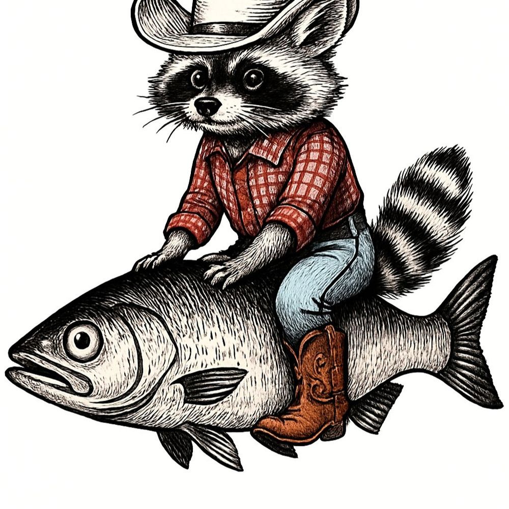 flip the raccoon