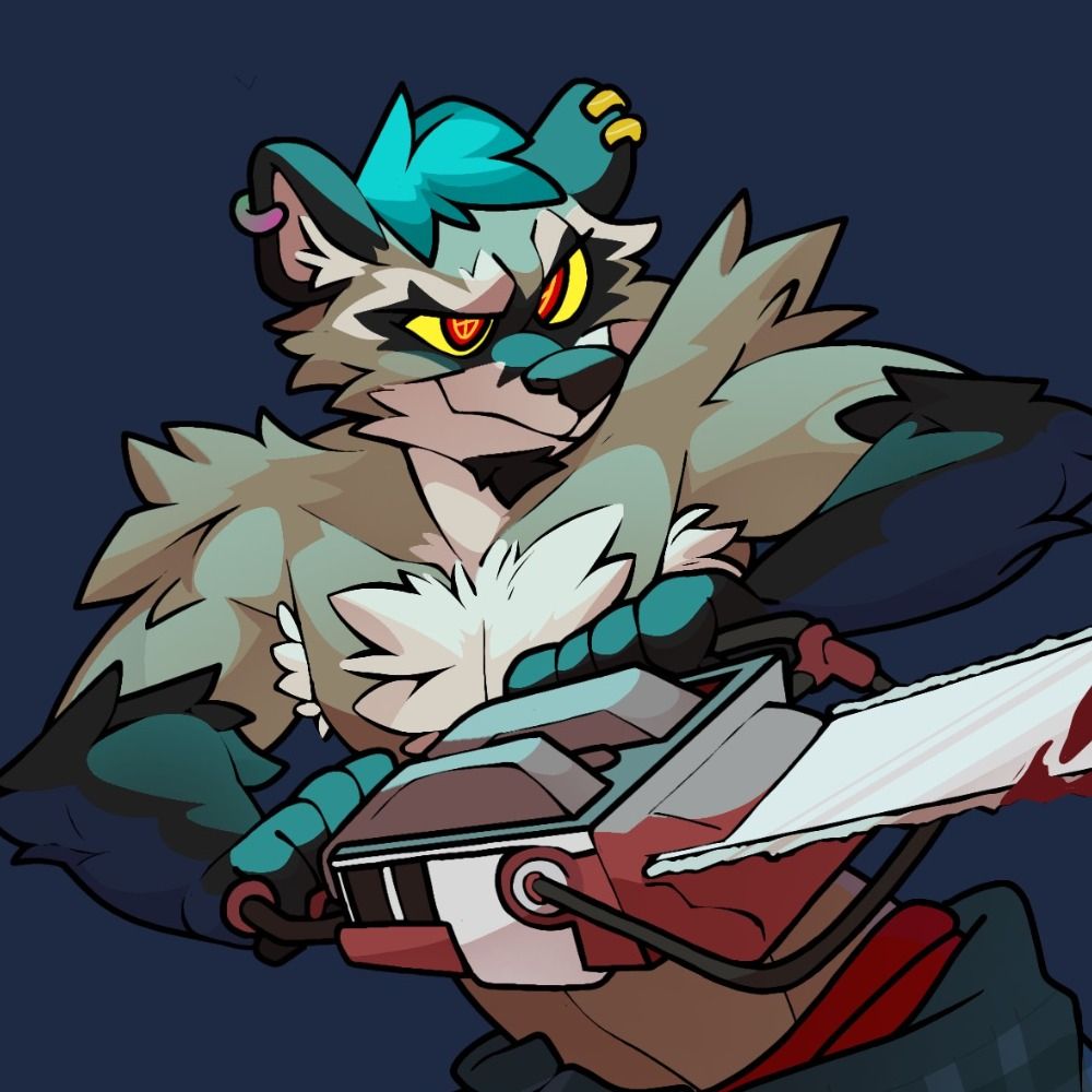Aizker! The rabid raccoon!!