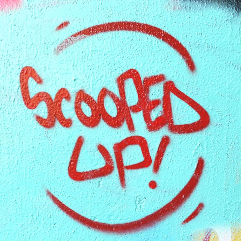 Scooped up