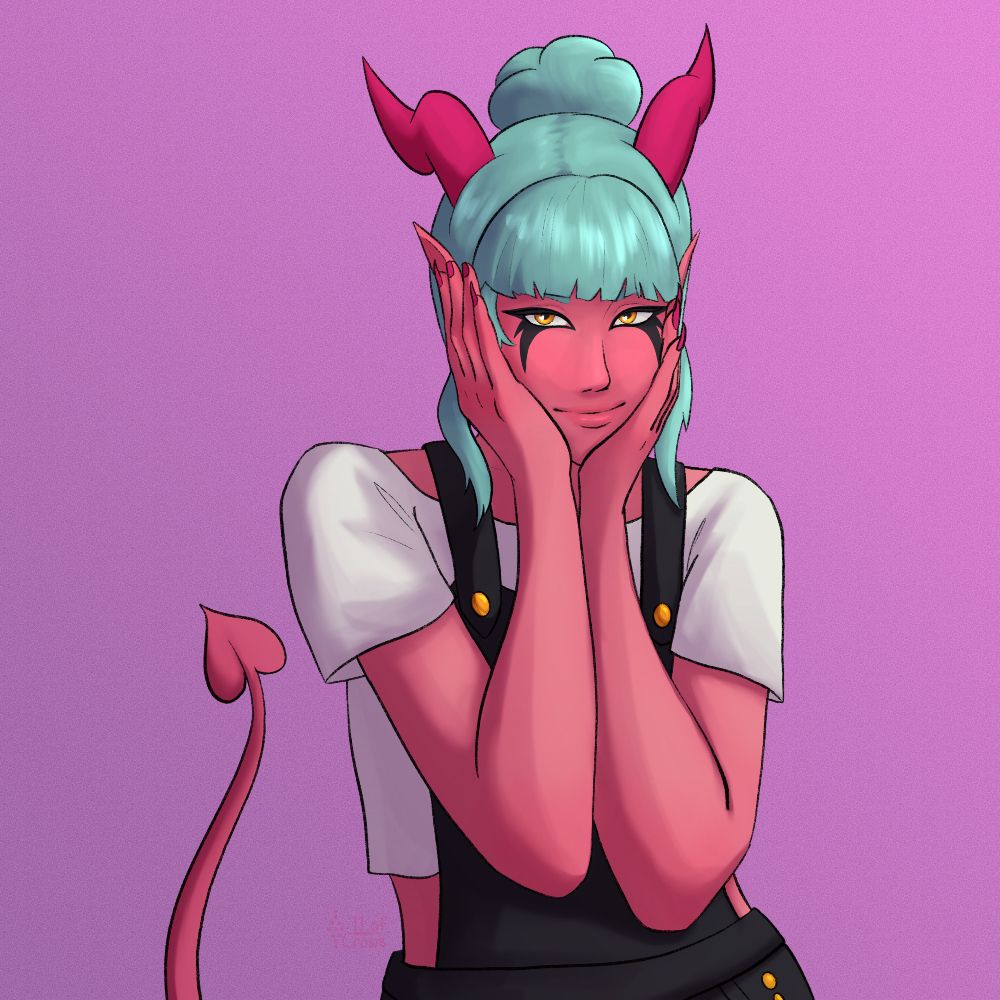 DEMON GRRL 😈🏳️‍⚧️