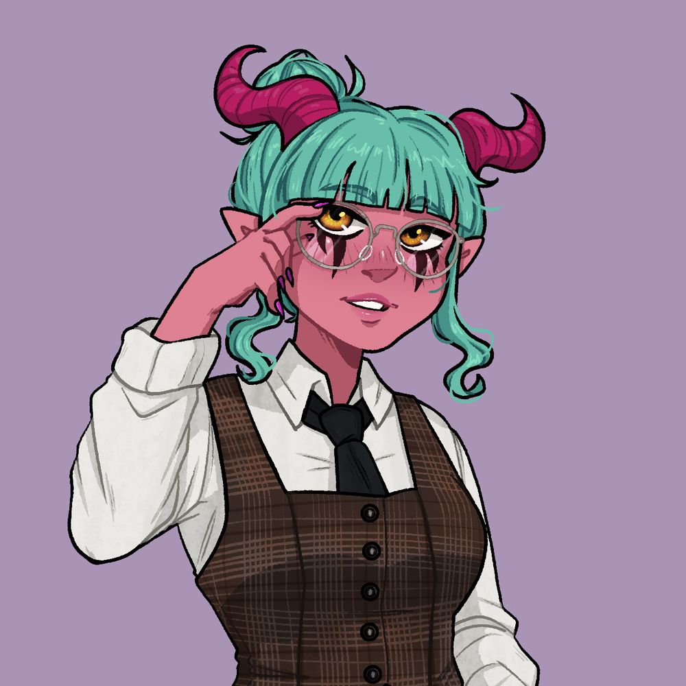 DEMON GRRL 😈🏳️‍⚧️