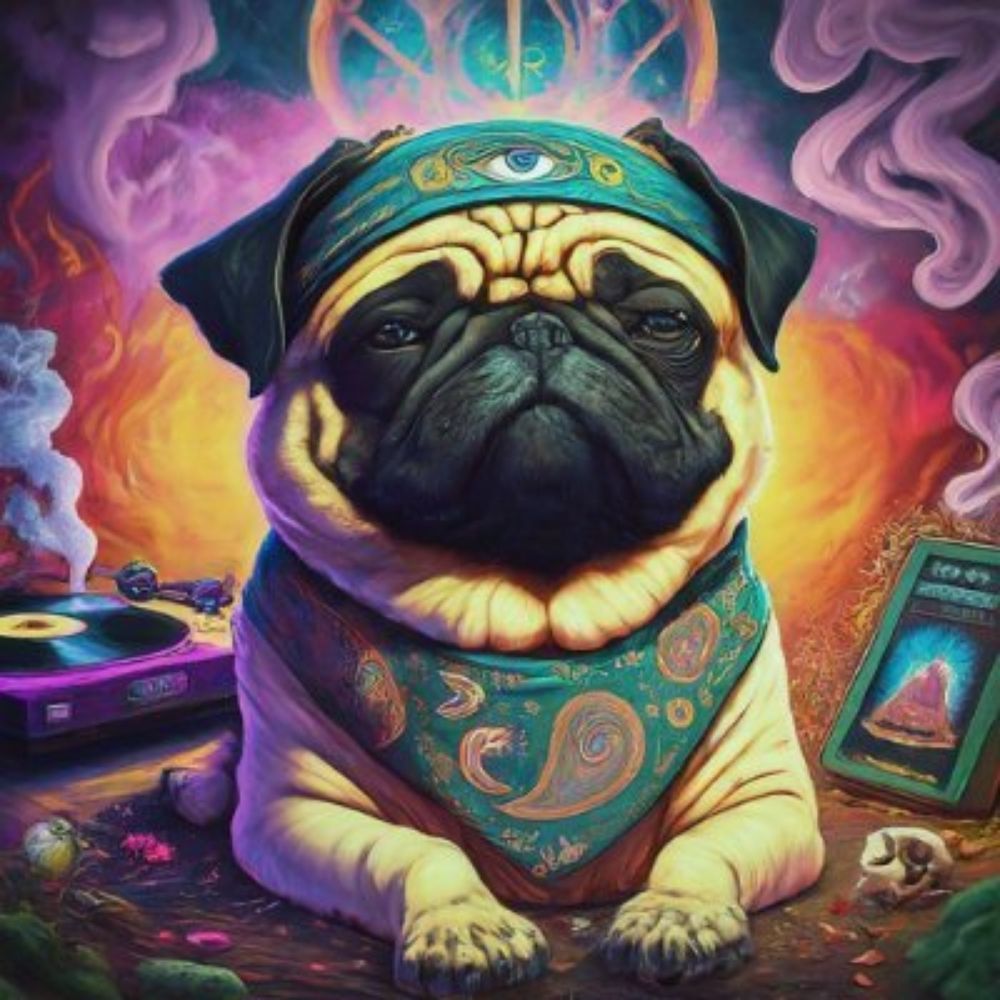 Telepathic Pug