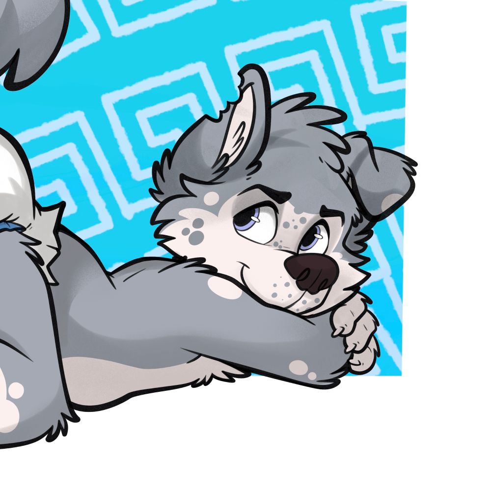 Happy The Splotchy Pup