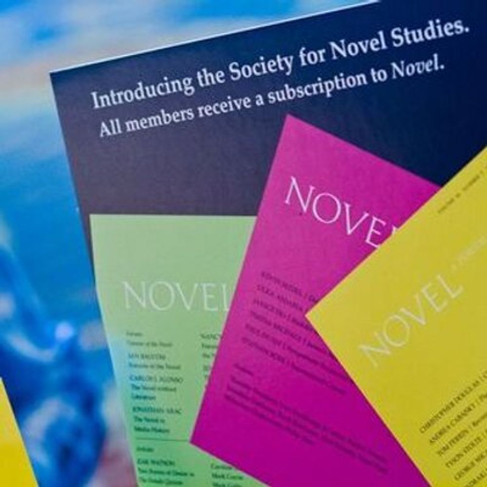 NOVEL: A Forum on Fiction