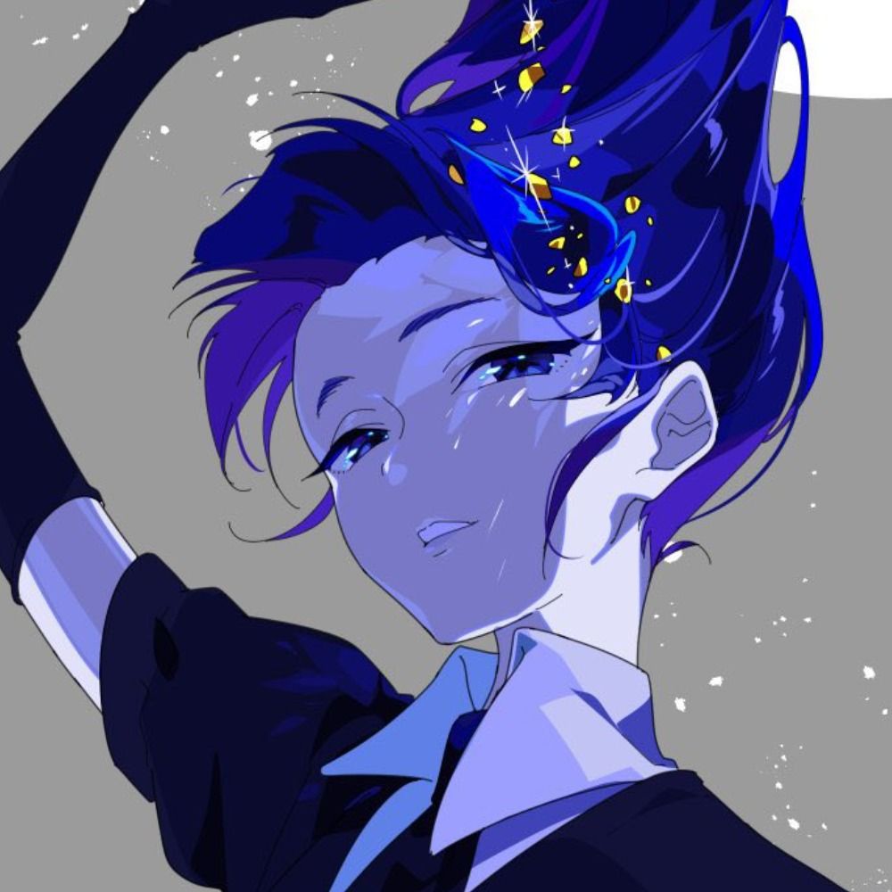 Moon in shambles