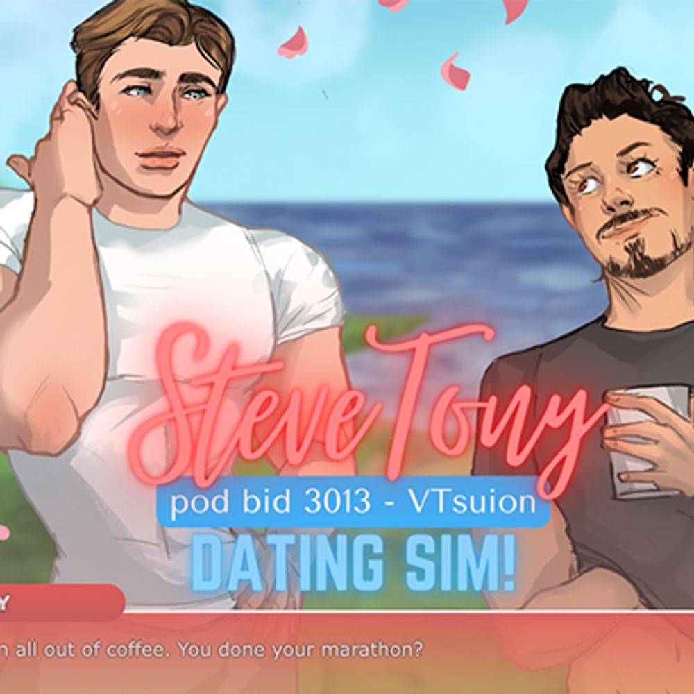 Steve/Tony dating sim
