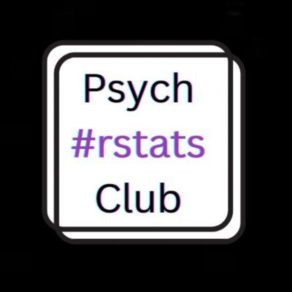 Psych #rstats Club 