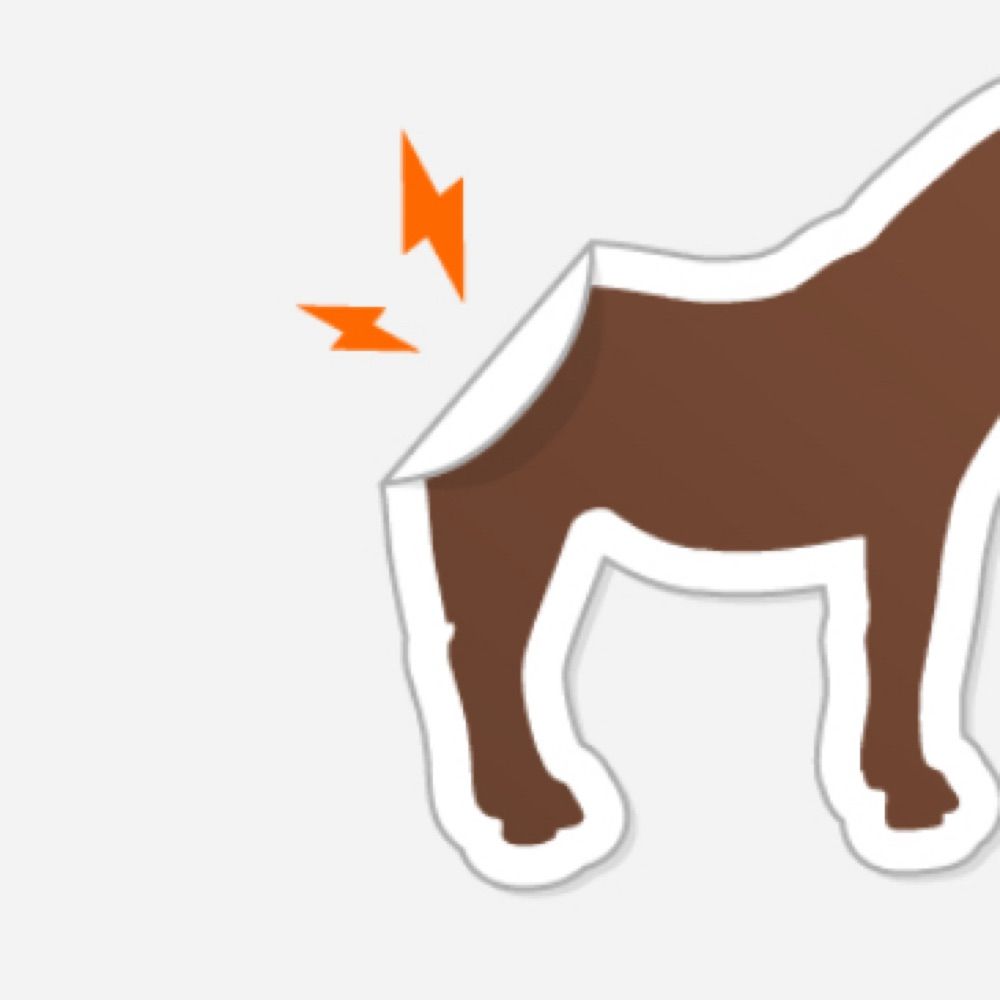 Sticker Mulé