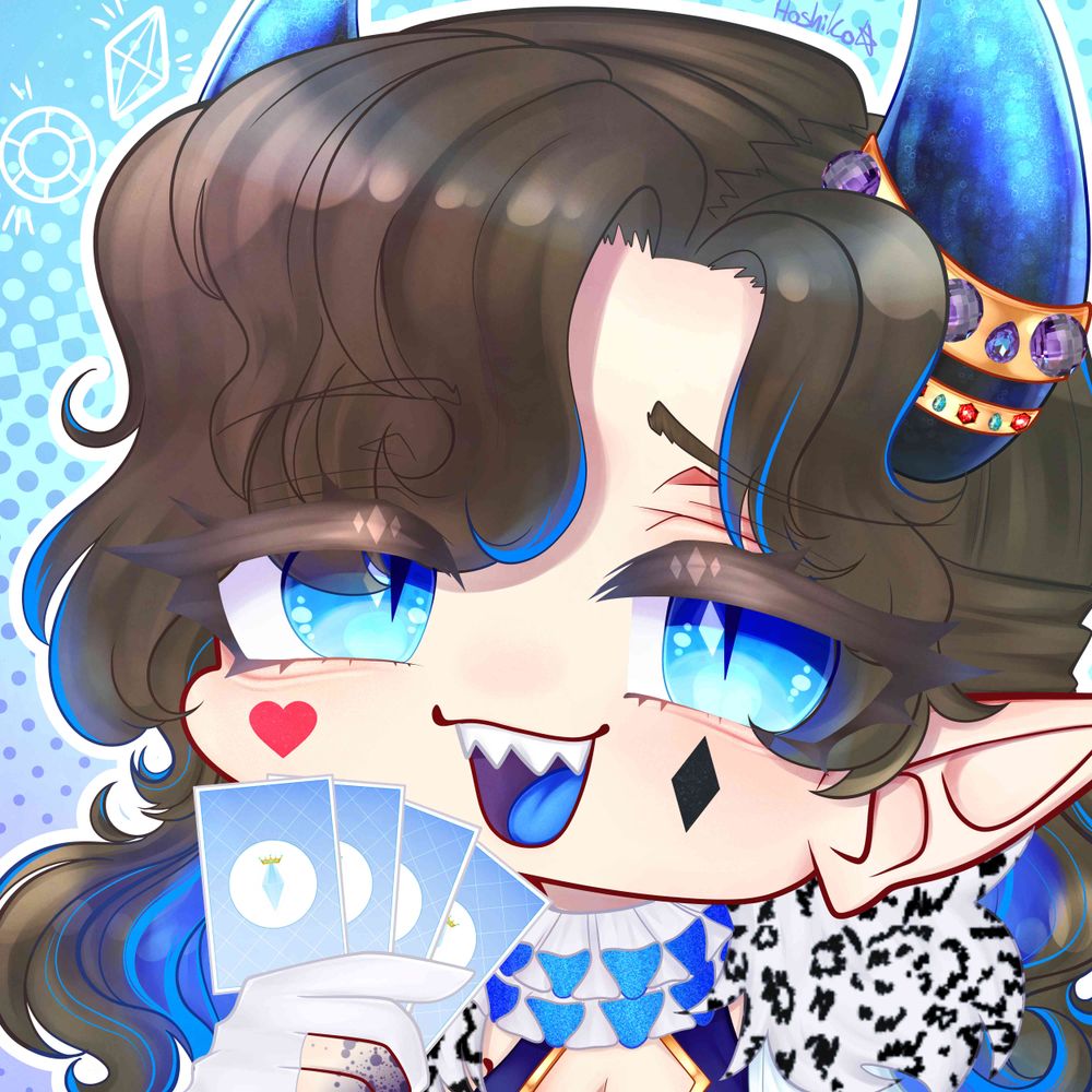 Trixie Darling | VTuber Creatura Noctx 💙💗🤍💗💙