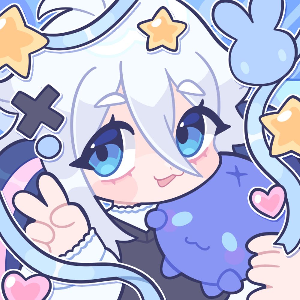 Ace Whitetail 🐰💙🫐 