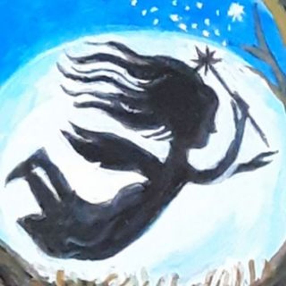 Created In Moonlight Illustration