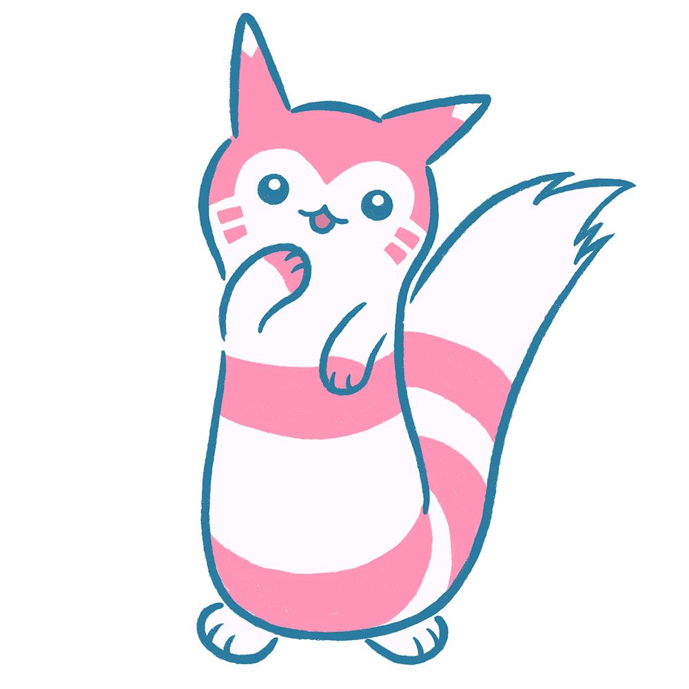 噛み猫