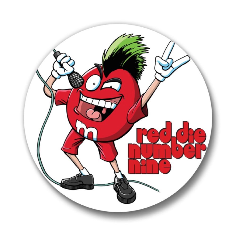 Red Die Number Nine