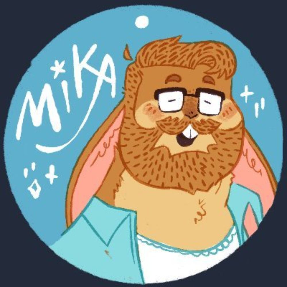 Mika "Three Rabbits in a Trenchcoat" Lapine