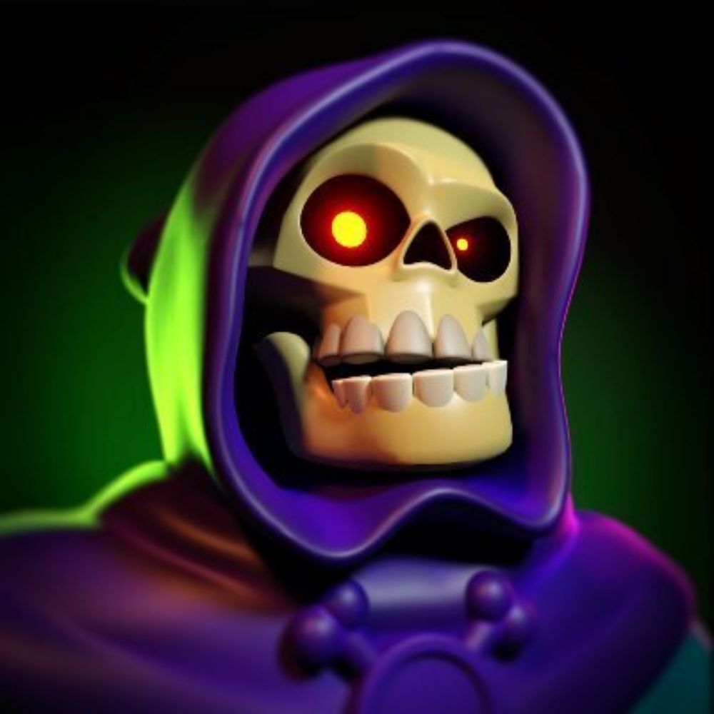 Grumpy Skeletor