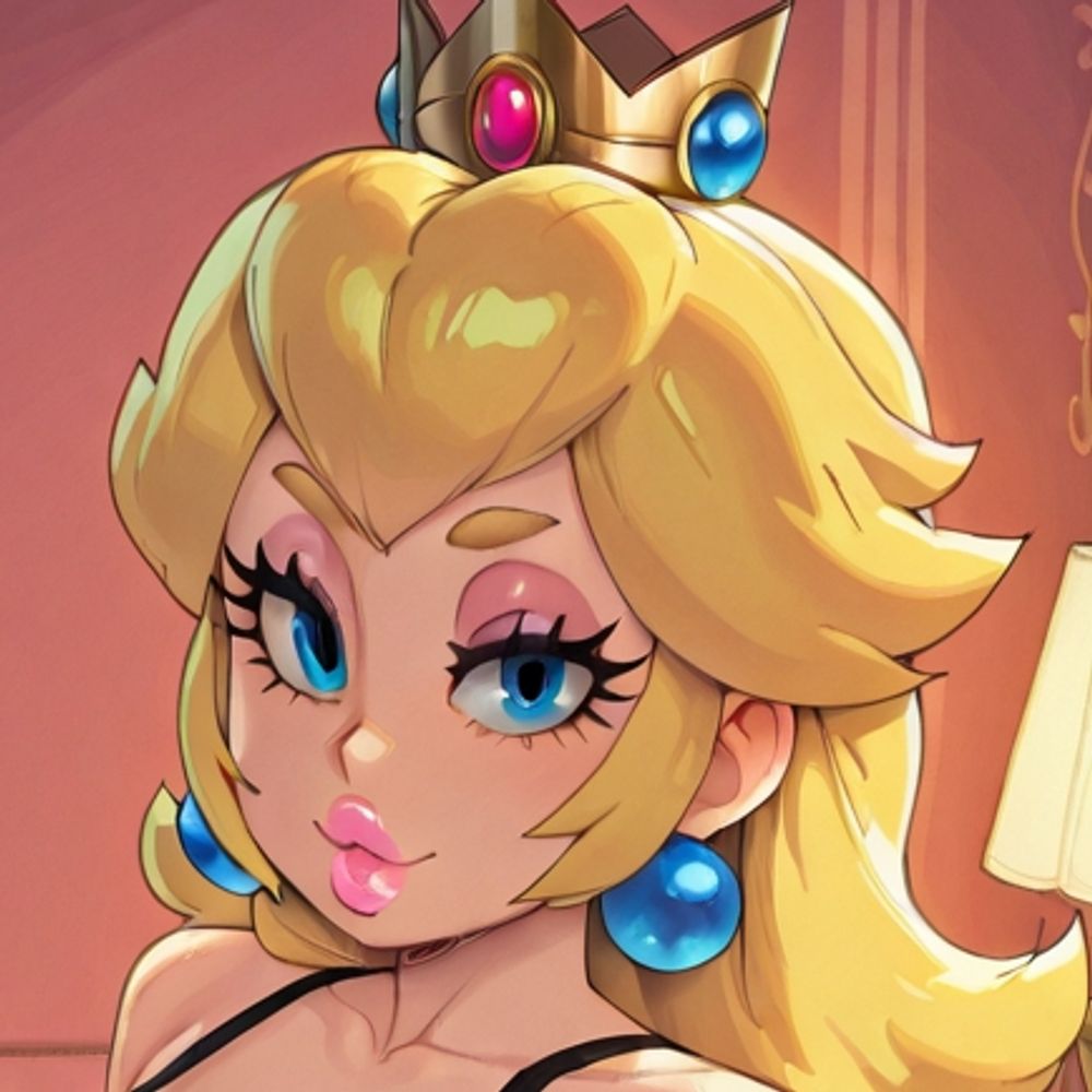 Princess Peach (Pregnant With Hubby)