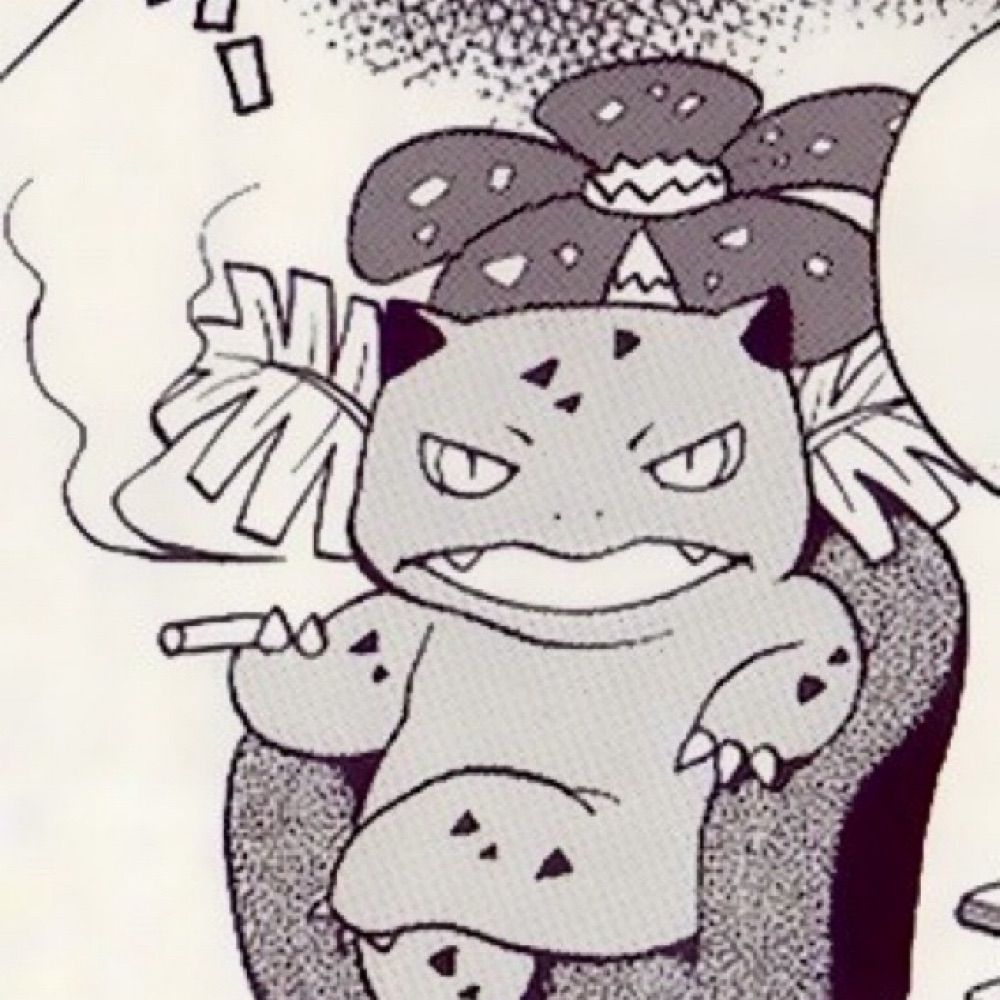 The Ivysaur says don’t drown in Nihilism 