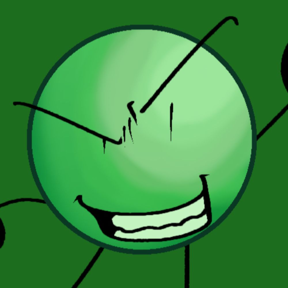 green ball