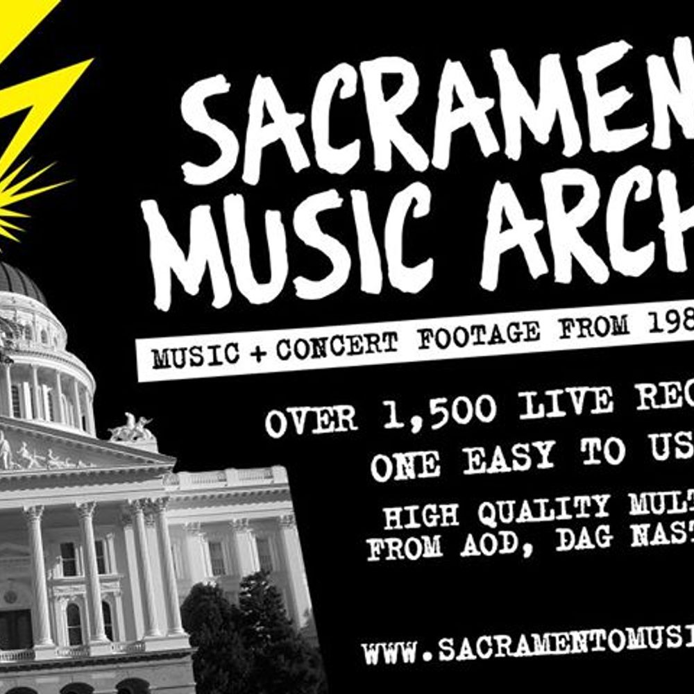 Sacramento Music Archive dot com