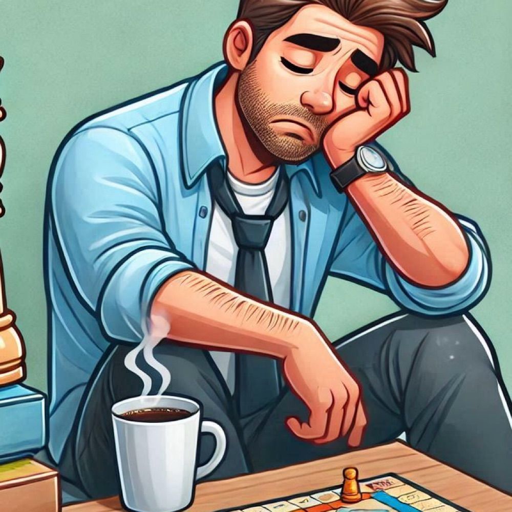 Tired Dad Gaming