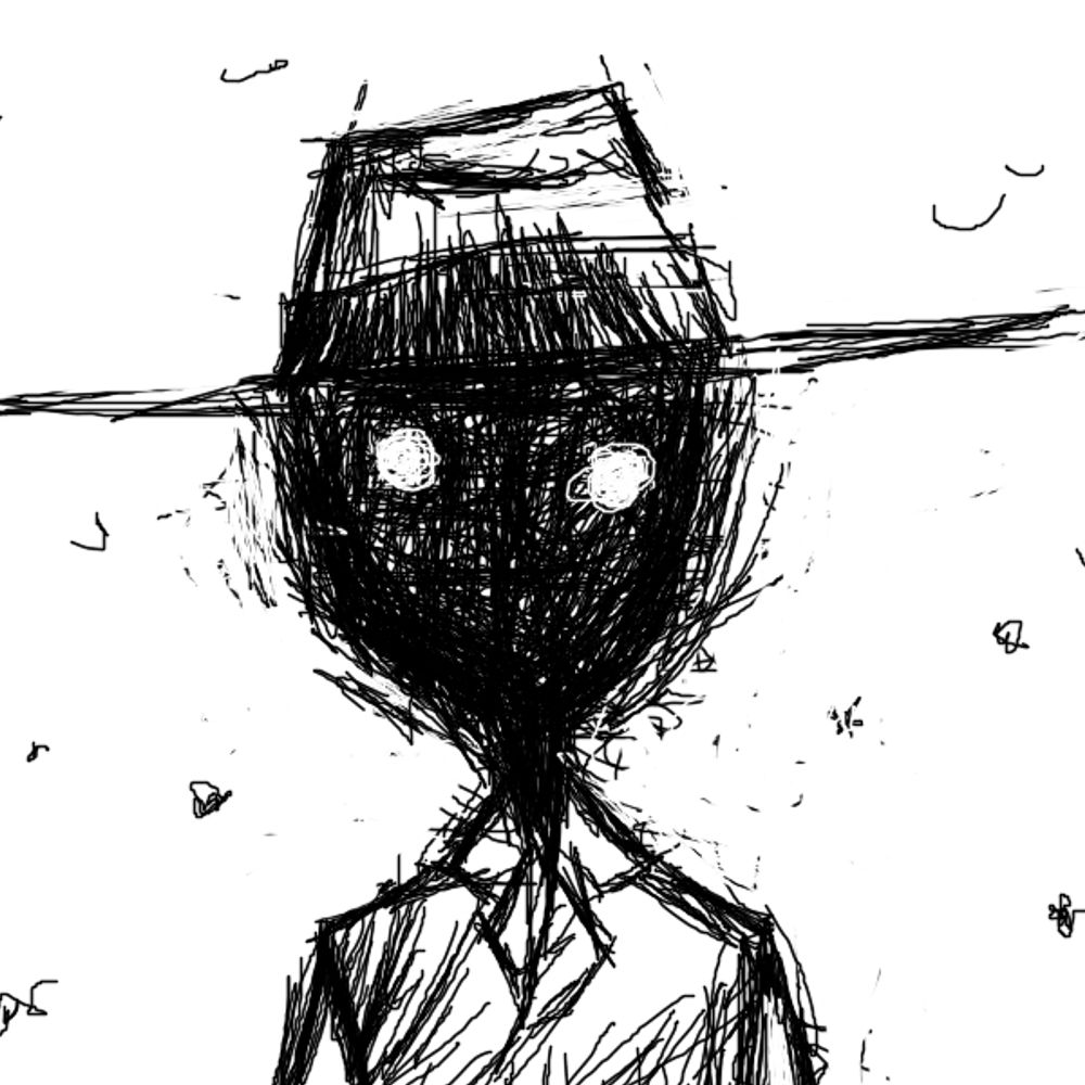 The guy with a hat