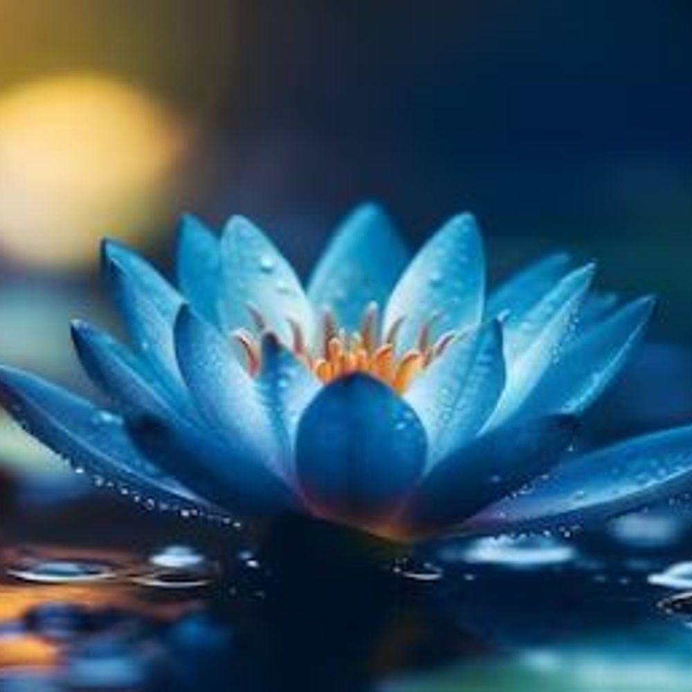 Singing Blue Lotus Temple