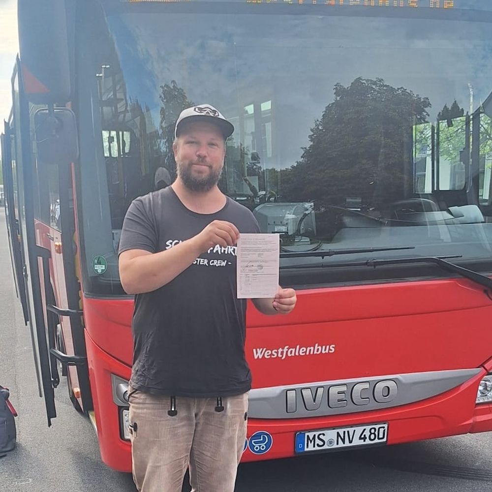 Jan der Westfalen Bus Fahrer