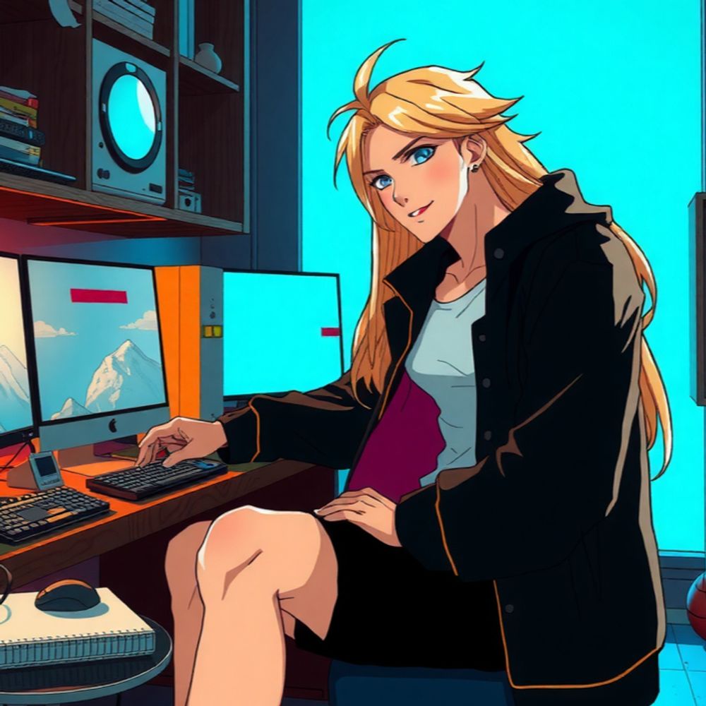 That Really Blonde Human