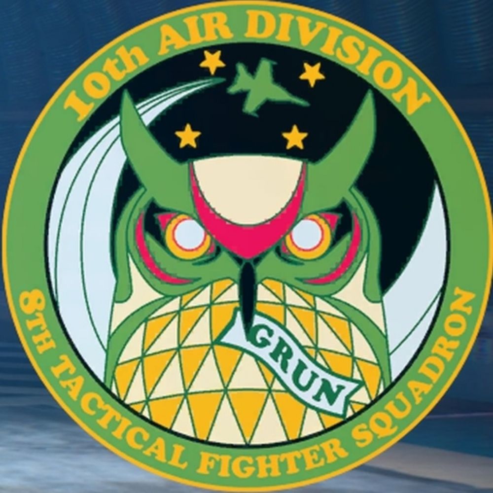 Grun Team. 10th Air Division 8th Tactical Fighter Squadron.