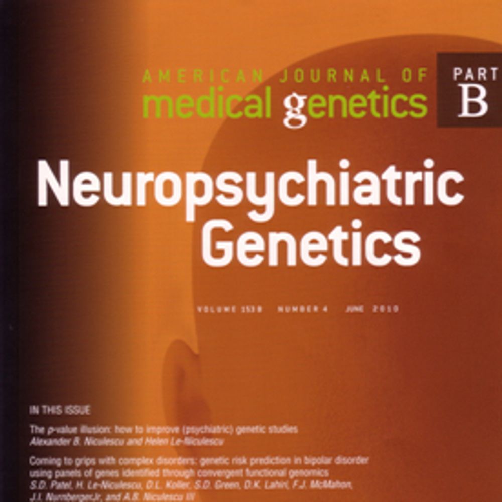 AJMGB: Neuropsychiatric Genetics