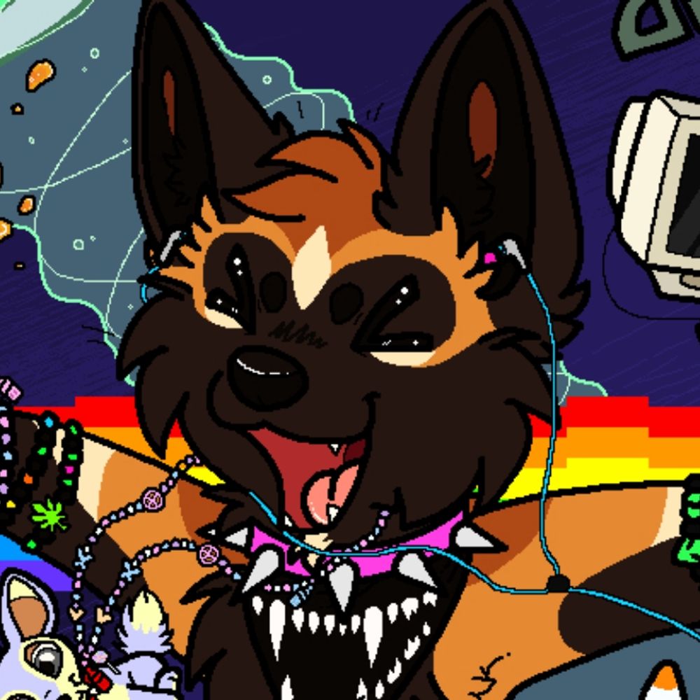 A woodog for you-dog!! 💖🌈✨️