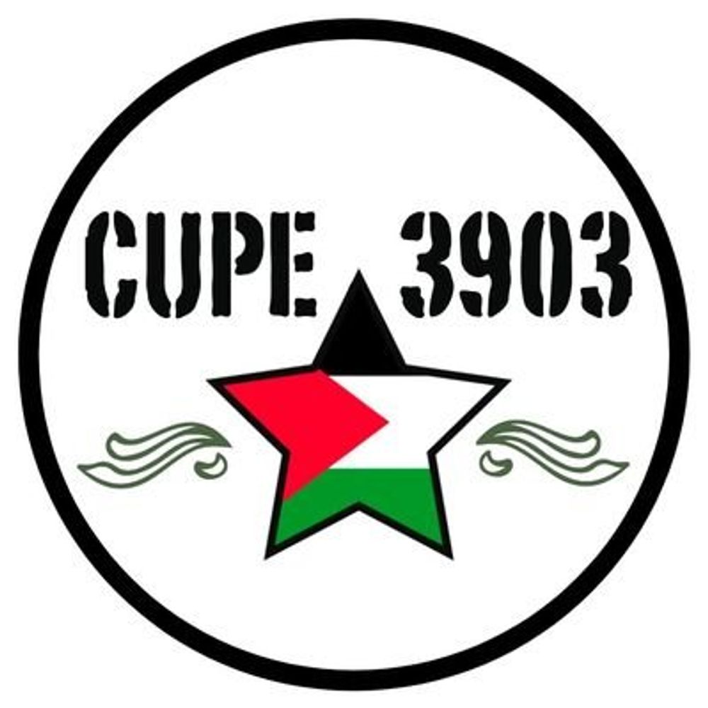 CUPE 3903 For Palestine