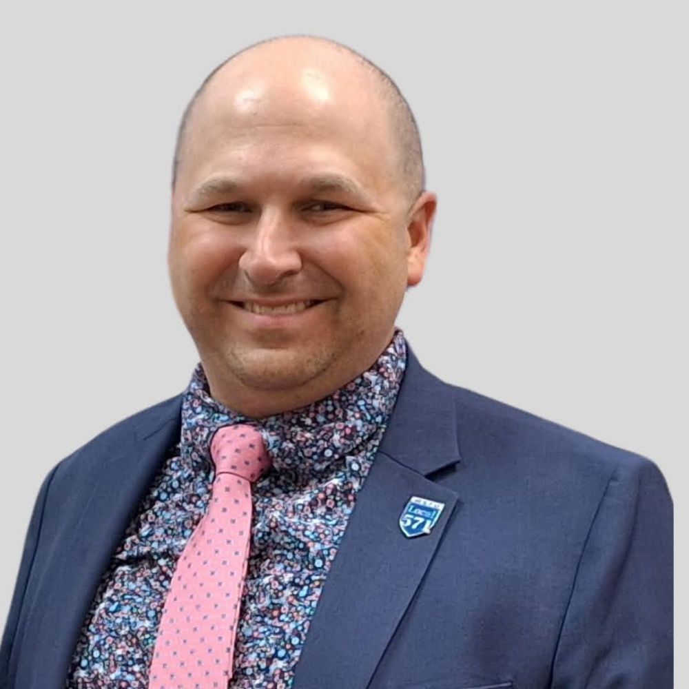 Kyle Stern WSTU Local 571 President