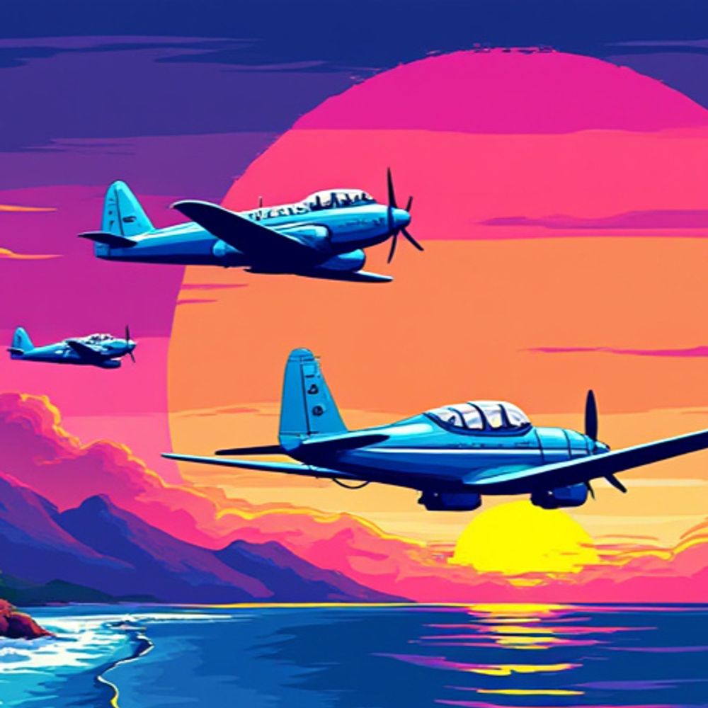 Retro Gaming Biplane Squadron